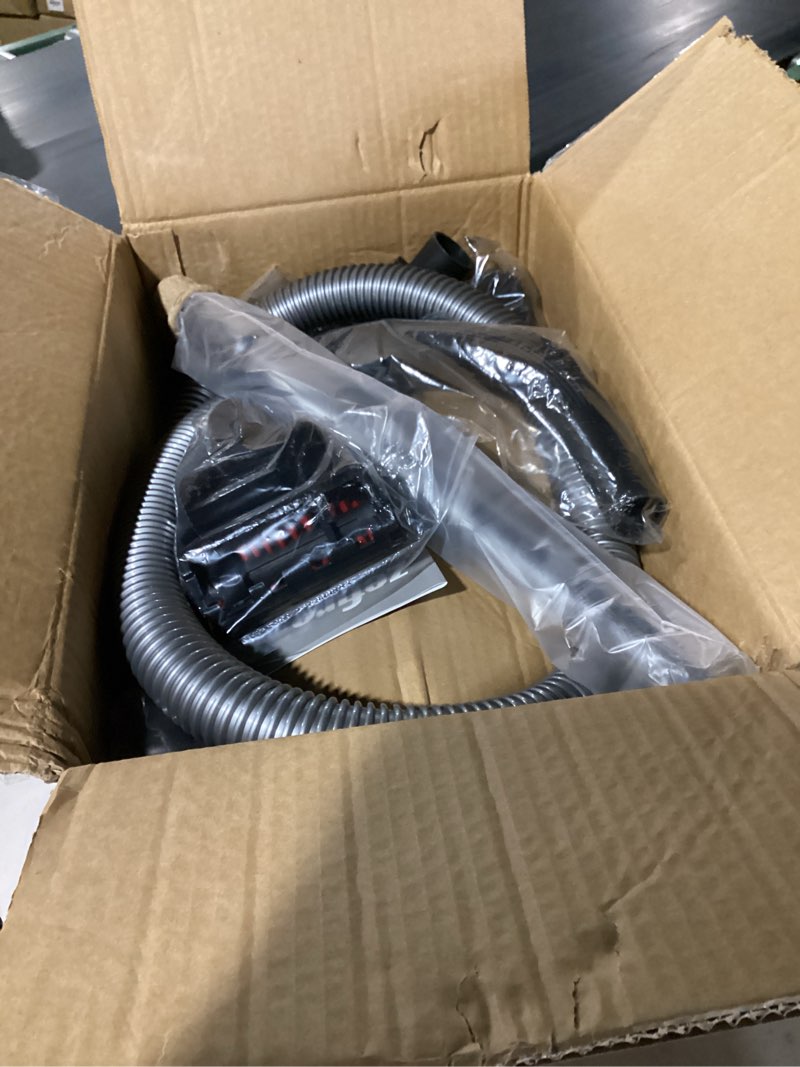 Condition photo showing New/Like New for zefiro canister vacuum cleaner, bagless canister vacuum for home, powerful suction, auto cord rewind, hepa filter, corded vacuum for hard floors, carpet, pet hair, apartment/rental friendly aubergine