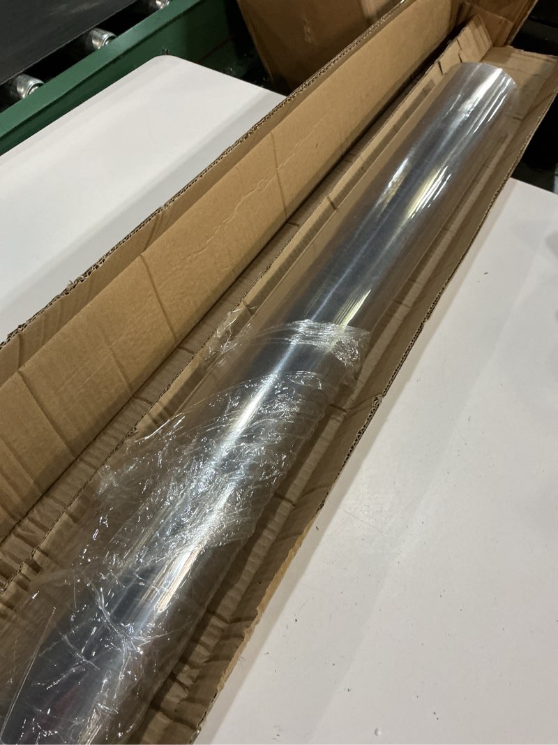 Condition photo showing Good Condition for VEVOR Plastic Table Cover, 36 x 60Inch 1.5 mm Thick Clear Rectangle PVC Desk Mat Protector, Waterproof & Easy Cleaning Desk Pad Tablecloth, for Office, Dresser, Dining Room, Night Stand 48\\\\\\\" x 36\\\\\\\" (Rectangular)i