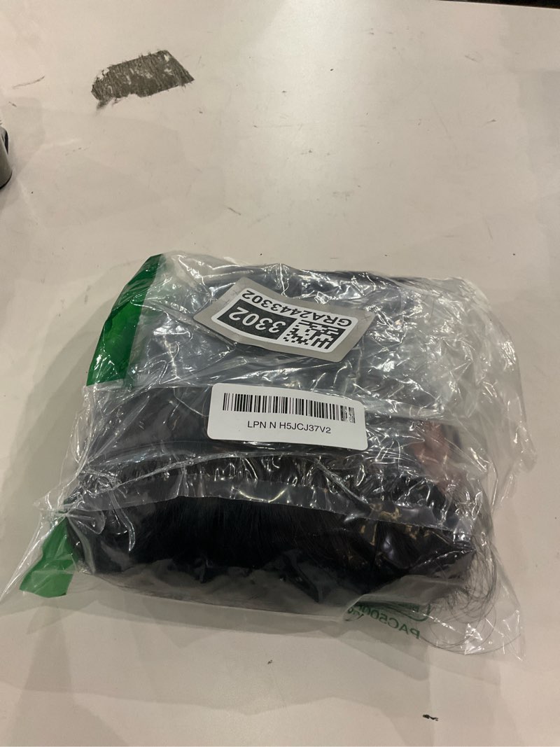 Adult Men Short Black Pigtail Synthetic Hair Wigs with Bolo Tie for Costume Cosplay Halloween Party