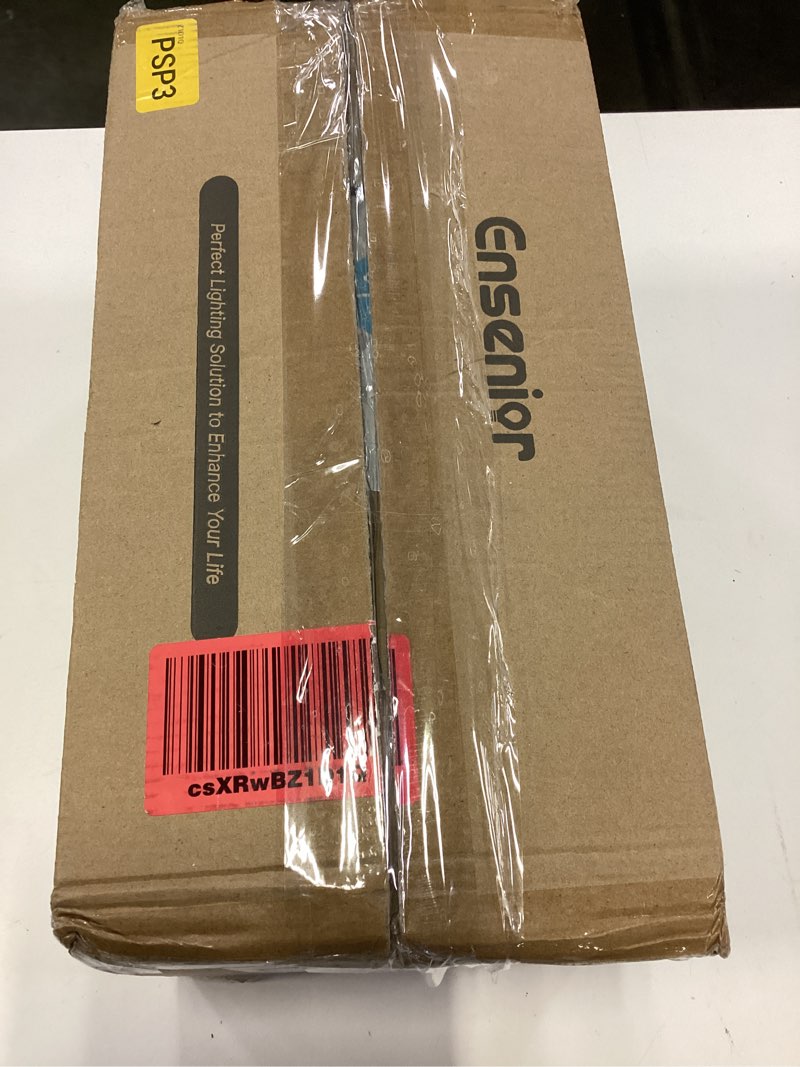 Condition photo showing New/Like New for ensenior 4 pack 6 inch 5cct led eyeball recessed lighting, 360°+90° rotatable, dimmable gimbal recessed lights, cri90+, canless angled adjustable ceiling downlight, 1300lm, 12w=115w, 120v - etl&fcc white-6 inch 4 pack