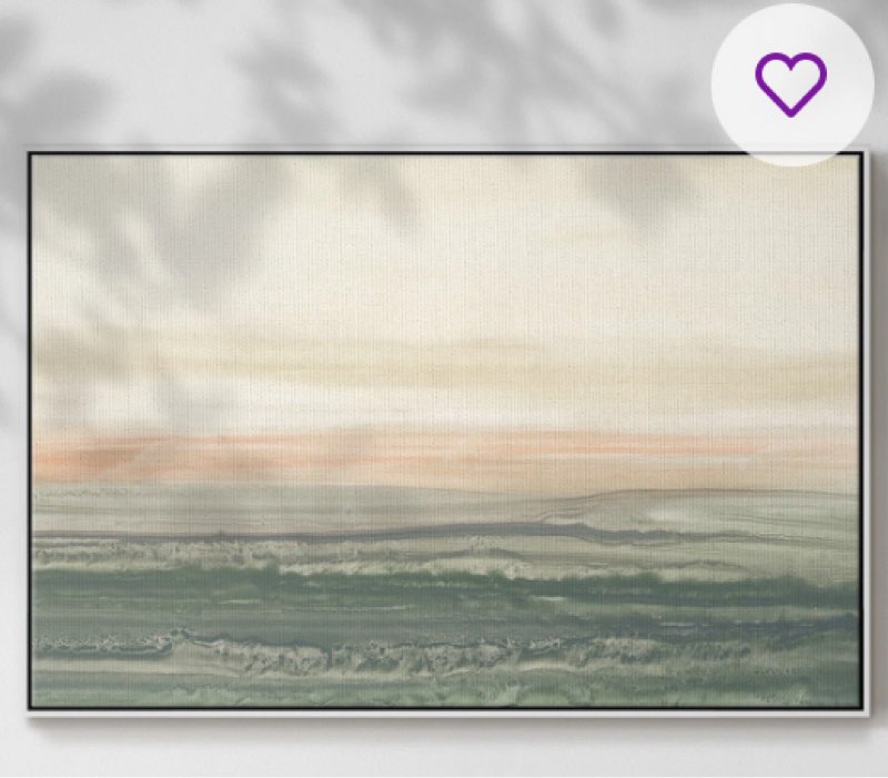 Atlantic Sunrise I " Painting Print 41x 27