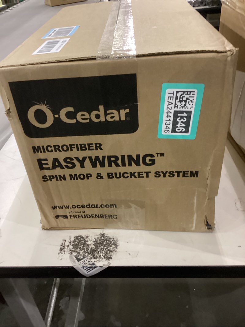 spin mop and bucket system