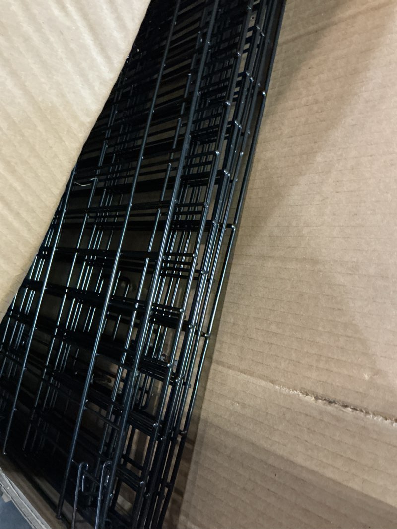 Condition photo showing Good Condition for Amazon Basics Foldable Octagonal Metal Exercise Dog Playpen - Indoor/Outdoor, Single Door, Small (8 Panels, 24 x 30), Easy to assemble and store, 30" - Small, , Black Single Door 30"H