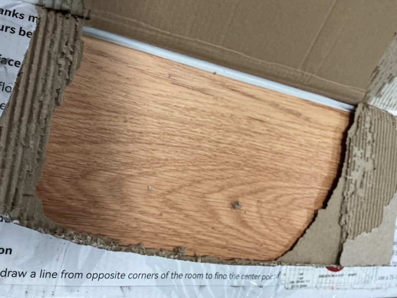 Condition photo showing Good Condition for Mysflosy Peel & Stick Floor Tile, 36-Pack 54 Sq.Ft Waterproof Vinyl Plank Flooring Self-Adhesive, Luxury Wood-Look Vinyl Planks for DIY Installation 36 x 6 inches Honey Oak 36