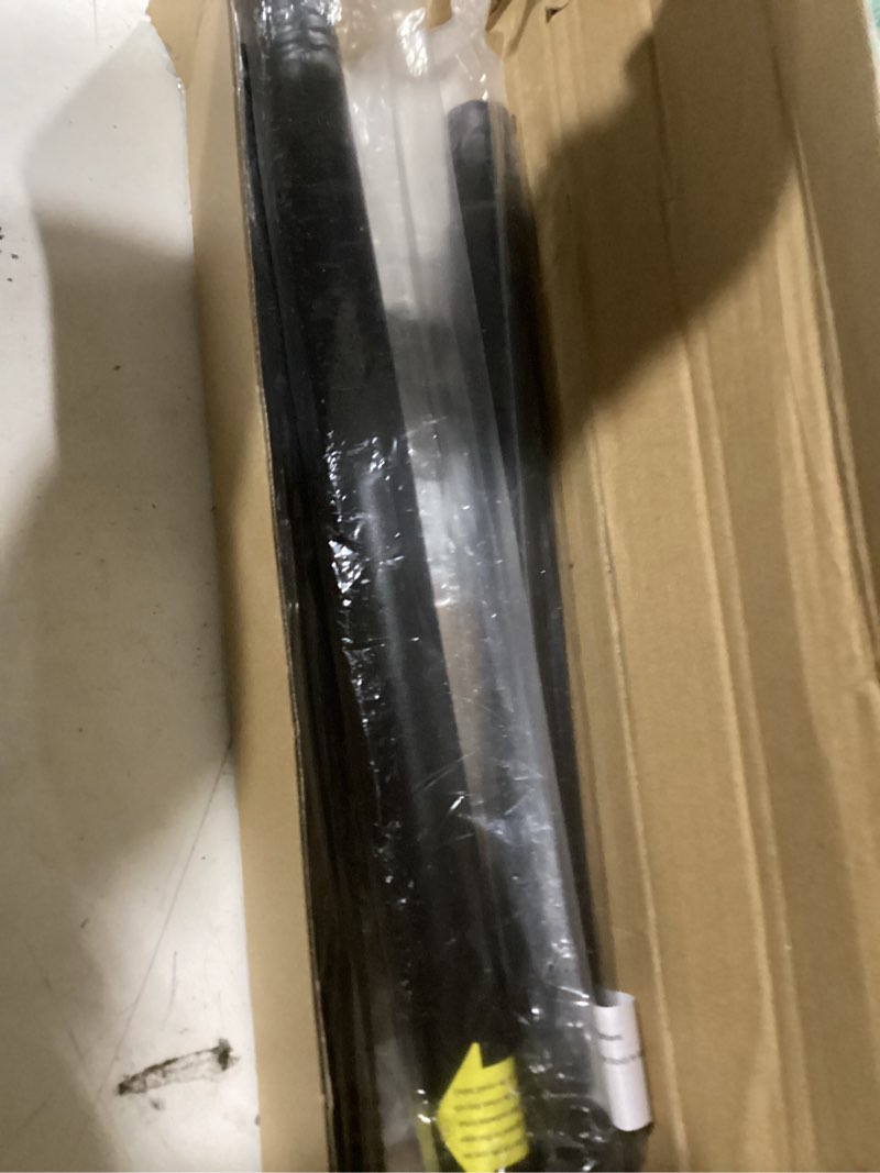 Condition photo showing Good Condition for firjoy closet rods for hanging clothes - heavy duty, length adjustable (black, 42.5" - 52") black 42.5" - 52"