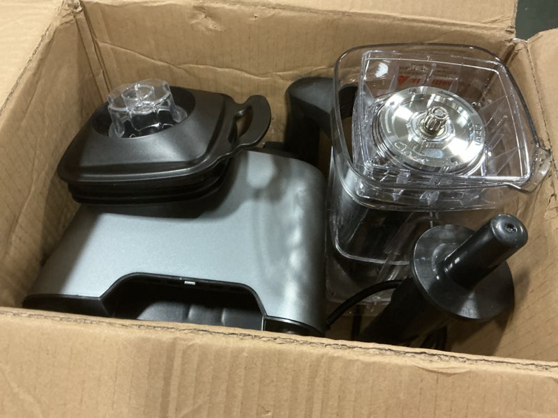 Condition photo showing Good Condition for Blender, 68Oz. Countertop Blenders with 20Oz. Grinder, 28000 RPM Kitchen Blender for Smoothies, Ice Crushing, Frozen Fruits, Self-Cleaning, Speed Adjustable