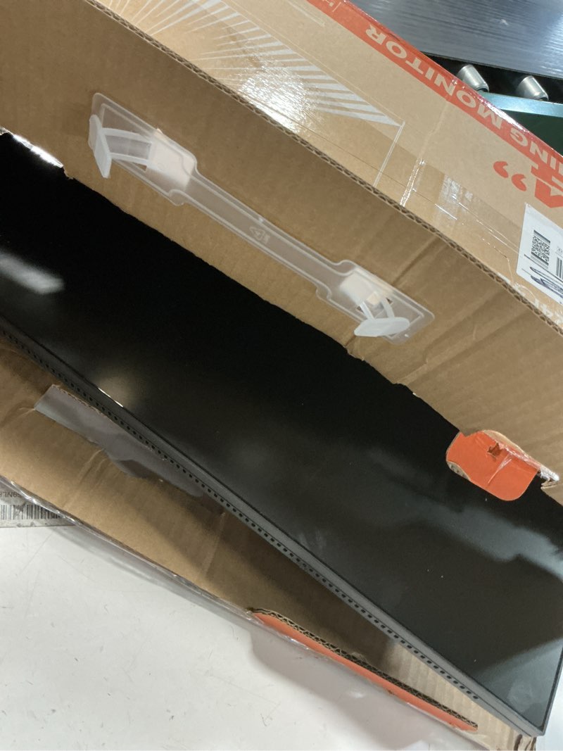 Condition photo showing As Is for SANSUI 24 Inch Gaming Monitor 200Hz 180Hz 1Ms FreeSync HDR 110% sRGB FHD 1080P Computer Monitor HDMI DP Ports Eye Care Frameless VESA Mount Cable Management (ES-G24F4L HDMI Cable Included) 24 Inch FHD 200Hz Gaming