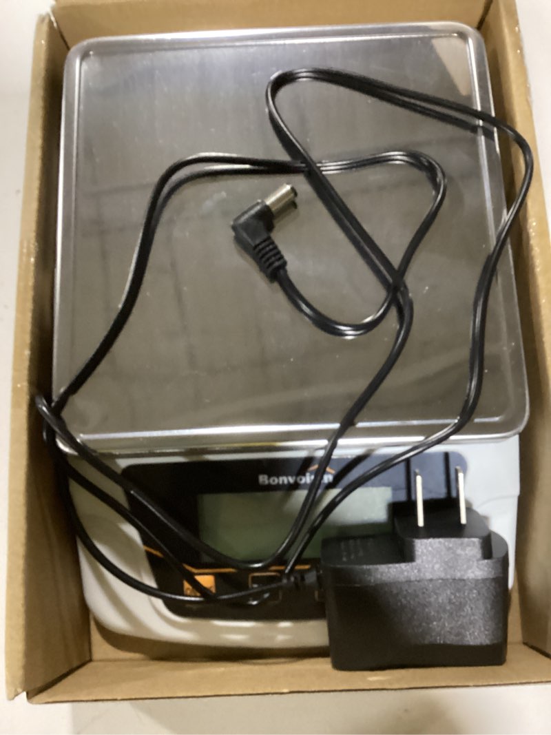 Condition photo showing New/Like New for Bonvoisin Digital Scale 0.1 Gram Accuracy Precision Lab Scale 6000g Scientific Digital Balance for Laboratory, Jewelry Weighing