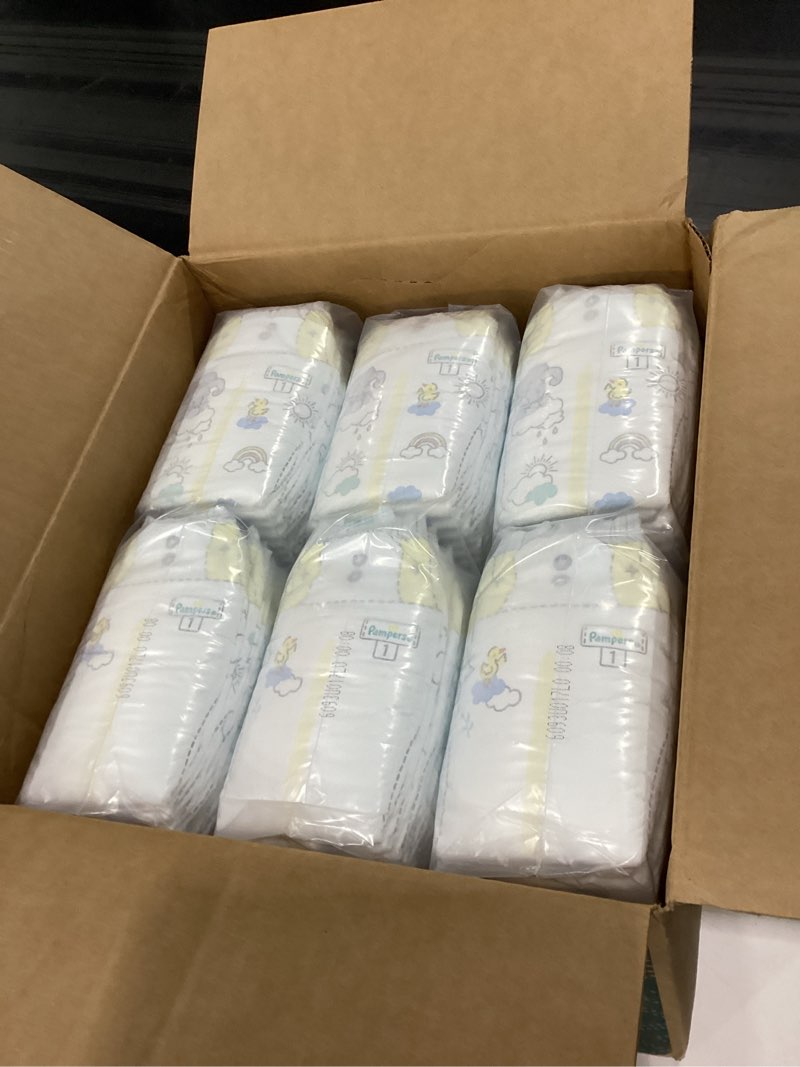 Condition photo showing New/Like New for pampers swaddlers diapers size 1  198 count (select for more options)