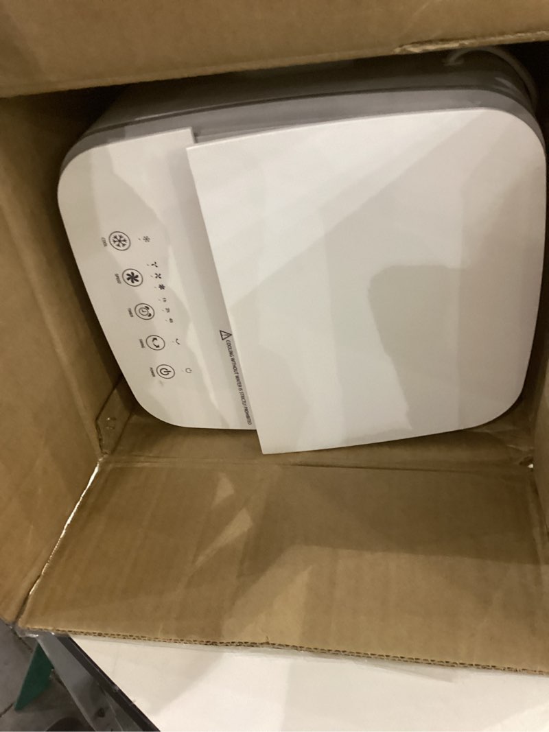 Condition photo showing Good Condition for 3-IN-1 Windowless Air Conditioner w/Double Tanks, Smart Timer, 3 Ice Packs, 60W Evaporative Air Cooler, 70° Oscillation, 3-Speed 25-INCH Swamp Cooler Air Conditioner Portable for Room