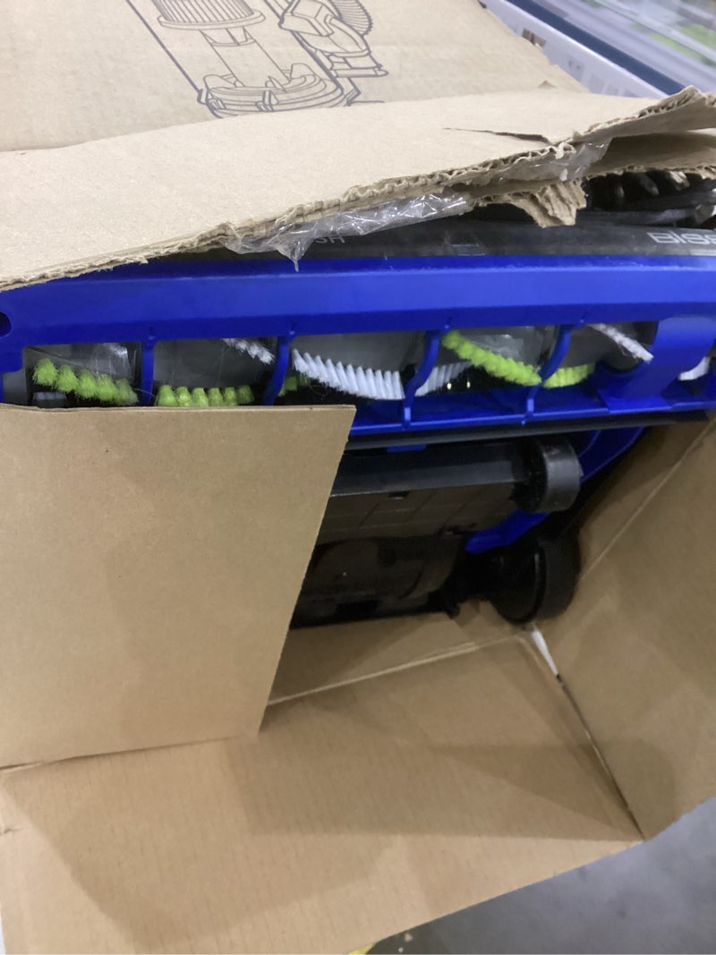 Condition photo showing As Is for Bissell CleanView Swivel Vacuum with Triple Action Brush Roll, Swivel Steering, Extension Wand, Easy-Empty Dirt Tank, Multi-Cyclonic Suction System, New 2024 Model Royal Blue