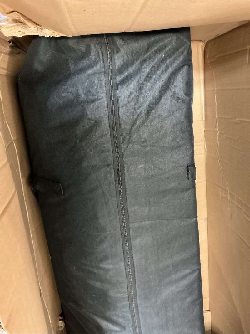 Condition photo showing As Is for VEVOR Pop Up Canopy, 10 x 20 FT Instant Canopy Portable Gazebo with 3 Sidewalls & 2 Ventilated Windows, Height Adjustable Pop-Up Outdoor Shelter Tent for Events, Patio, Backyard, Party, Parking White,Canopy with Windows 10*20ft