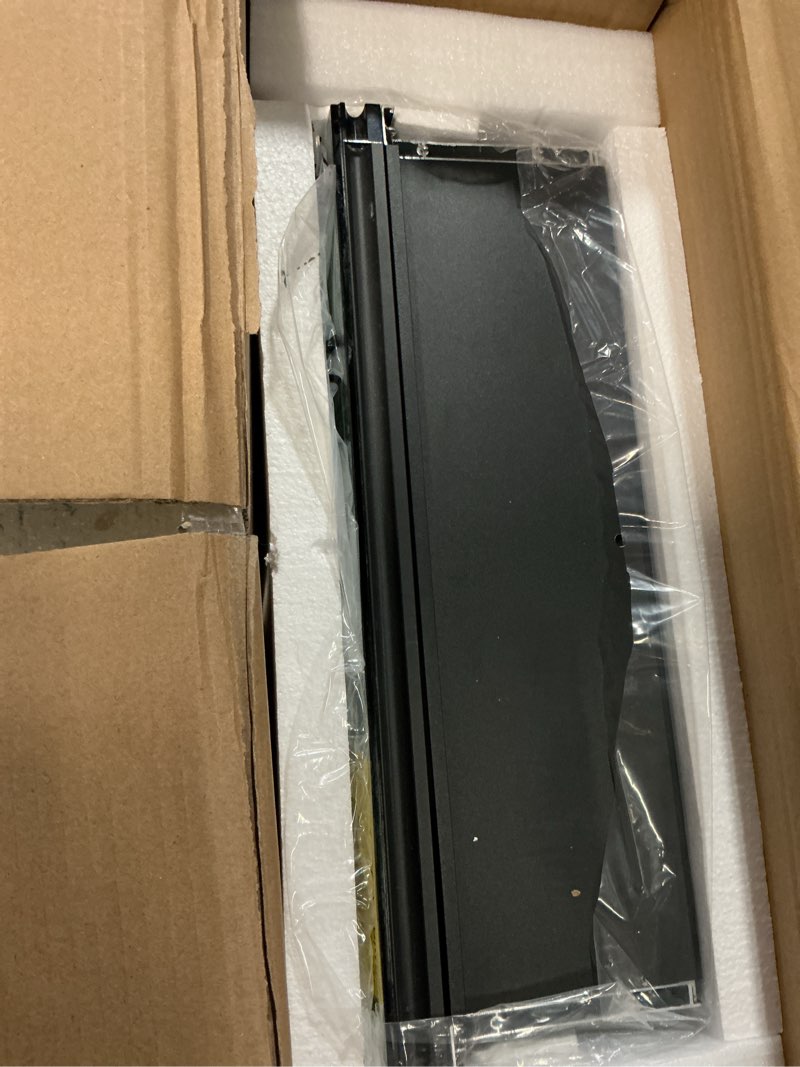 Condition photo showing Good Condition for 16 x 24 led lighted bathroom medicine cabinet with mirror, recessed or surface mounted led medicine cabinet, black frame,defog,stepless dimming,adjustable shelves,usb port,right hinge door right open 16''x24''