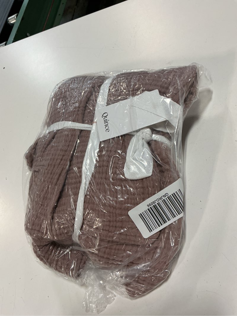 Condition photo showing Good Condition for organic cotton gauze sham set, king, fig