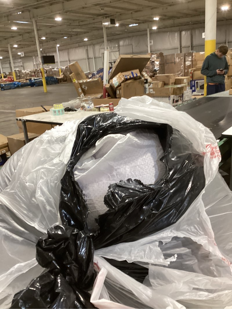 Condition photo showing As Is for SINWEEK 3 Inch Gel Memory Foam Mattress Topper Full Size, Ventilated High Density Pad for Back Pain, Bed Topper with Removable Soft Cover, CertiPUR-US Certified Full 3 Inch (White Cover)