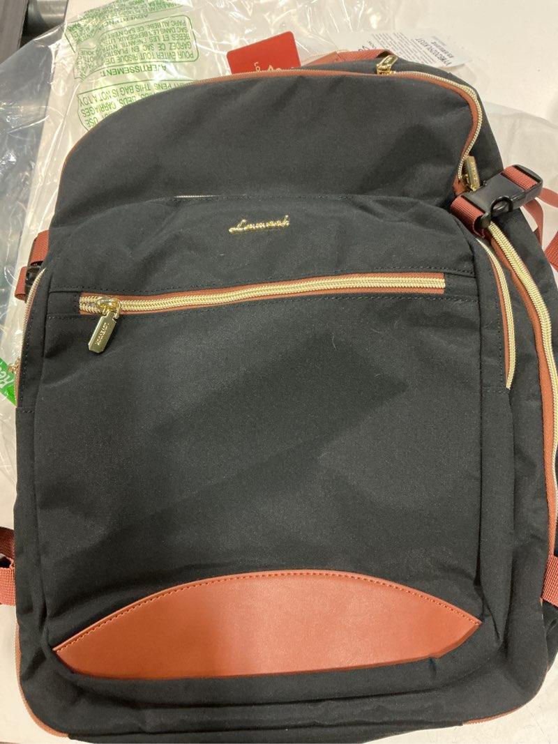 Condition photo showing New/Like New for lovevook 40l travel backpack for women & men, airline approved carry on luggage with 3 packing cubes, tsa overnight bags, waterproof personal item bag, weekender essentials backpacks fits 17" laptop