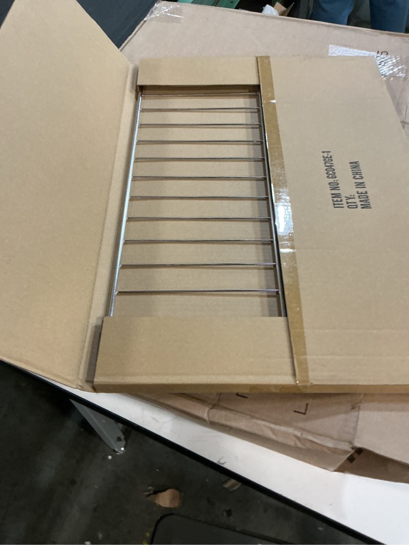 Condition photo showing New/Like New for WB48X20249 Oven Rack Cooktop Replacement Parts for GE Oven Rack 304 Stainless Steel 23.7'' x 16'' Stove Rack JGB720DEJ1BB Wire Rack Hotpoint Rack-Flat Gas Range Gliding JGB700SEJ1SS Rack-Oven 1 Pcs 23.7‘’ x 16'' WB48X20249 GE Rack