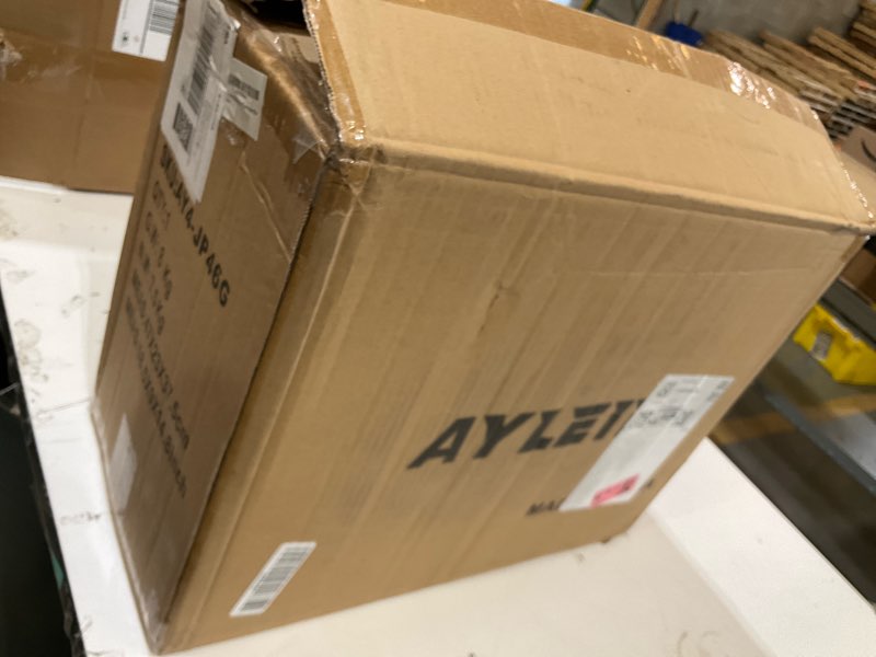 Condition photo showing Good Condition for ayleid retractable garden hose reel,1/2 in x 65 ft wall mounted hose reel, with 9- function sprayer nozzle, any length lock/slow return system/wall mounted/180°swivel bracket (black)