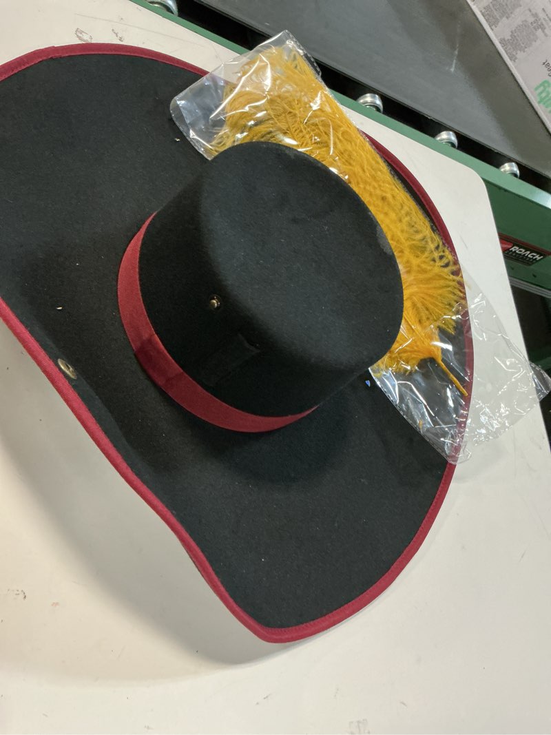 shipping BUY 1, GET 1 AT 10% OFF (add 2 to cart)See all eligible items and terms Have one to sell? Sell now  Similar items 9efeab4b-7efe-437e-8c7d-e4e18f1d0a4eb3602053-1a8a-4a86-a9c3-122731adee6bS68d65dcf-eb9b-4e8d-a608-ae823b710dd7dfbd8571-2d78-4c22-97f7-fdda246a93e16cd679a0-59dd-4ec8-a4ea-243841f7ea801d3f4a83-7578-4698-ae16-3c70104197a73a11ec07-444c-491a-978a-9f5c4c3ac6ed67e00c8e-7f6a-47a2-a68b-c33dbac3e69bbf74cdf4-8ff3-4090-b2a6-eccc74ffdd794b64d683-b486-4621-a585-a66a22d8afdcee74c330-3eae-4d8c-826e-7ee9e69bb2174ada7d04-8272-423c-b766-08eee9eac6db755bdcbf-2835-45cb-97e2-ce4aedc755f7pe11e3ab5-b493-4540-a442-c14a78f2ac25ob8d04980-4a95-4b0d-9c1d-c6a296c8225fn6c67fbc2-84b8-4f8b-a8bb-04082c988de787c82ab4-a187-4583-82ba-1a901a594a3f4ce0f74f-4ebd-4756-a8fe-43a3a0fb5bff3747b0f8-2eef-4d30-b071-bb9054d2d853cc82145e-f9e9-4d6f-97f6-b34c9e43bcc3s1adc2777-38a0-4a48-bbcc-41b78c1ac761o4cc817d2-e720-478b-a818-aab259543013r3d8d9e43-fd4e-41b1-8554-f27b70dbf1cfe1319e68a-1a35-4382-9022-b74bef0deffdd2fd23427-68a8-41bd-8a65-02a63db7fe2408f2255d-1512-4d7f-850b-a6fda16fc5414664eea5-c7a1-4e43-8d57-5ebb1dfb396bc04025d7-c82c-4955-9654-5064d2b4c9e8 See all   BRUNELLO CUCINELLI MEN'S HAT MQ4359958_C2573 NWT New $195.00 Free shipping  Men and Women Brown Genuine Leather Cowboy Western Hat New $29.99 Free 2-4 day delivery Spanish Imperial Infantry Musketeer Hat Woolen Hat Dome Short Eaves M Replica