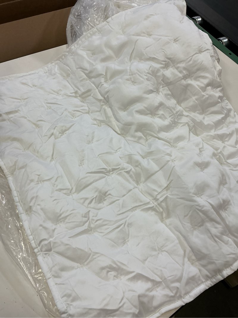 Condition photo showing Good Condition for bamboo dream quilted euro sham, euro, white
