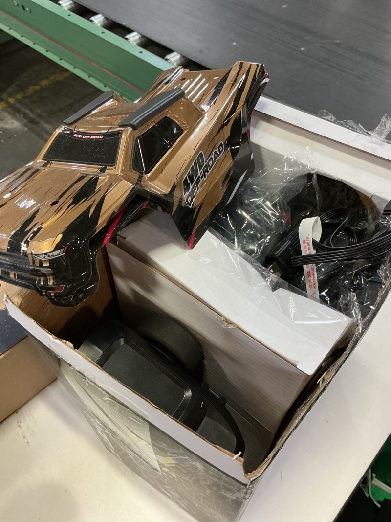Condition photo showing As Is for hyper go h14bm v3 1/14 brushless rc cars for adults fast 50 mph, rc trucks 4x4 offroad waterproof, electric powered high speed rc car, fast extreme rc truggy with 3s battery for snow sand