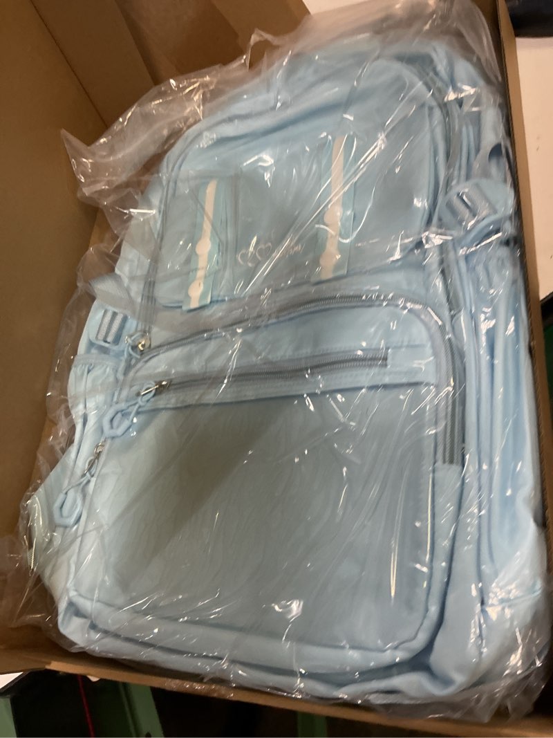 Condition photo showing New/Like New for tinrbip kids backpack for girls, cute kawaii backpacks set with pencil bag, blue middle school & ele