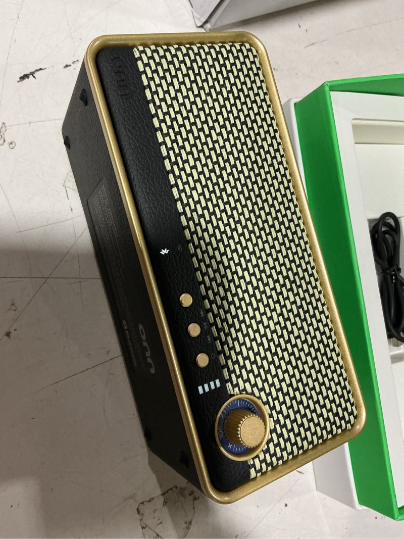 Condition photo showing Good Condition for onn medium wi-fi speaker with multi-directional sound, black