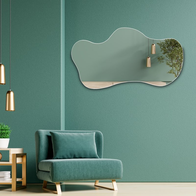 Condition photo showing New/Like New for Wall mirror MARTE4626WHITE