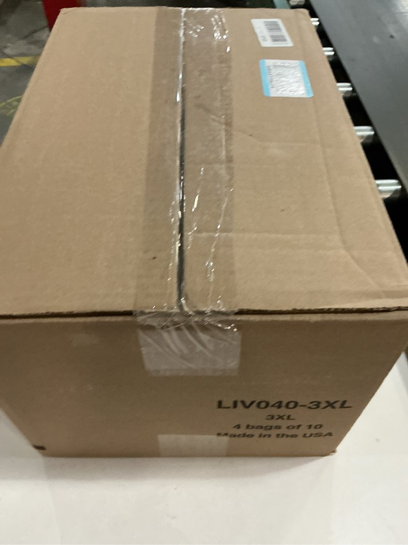 Condition photo showing New/Like New for LivDry 3XL Overnight Adult Diapers for Women and Men, XXXL Incontinence Underwear, 72”-92" Waist, Disposable Pull-On Briefs, XXX-Large, 40 Count 3X-Large (40 Count)