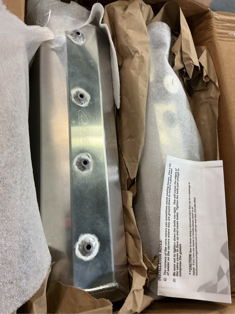 Condition photo showing Good Condition for canton racing 65-208 valve cover (for small block chevy lt1 corvette 92-96 fabbed alum), 1 pack