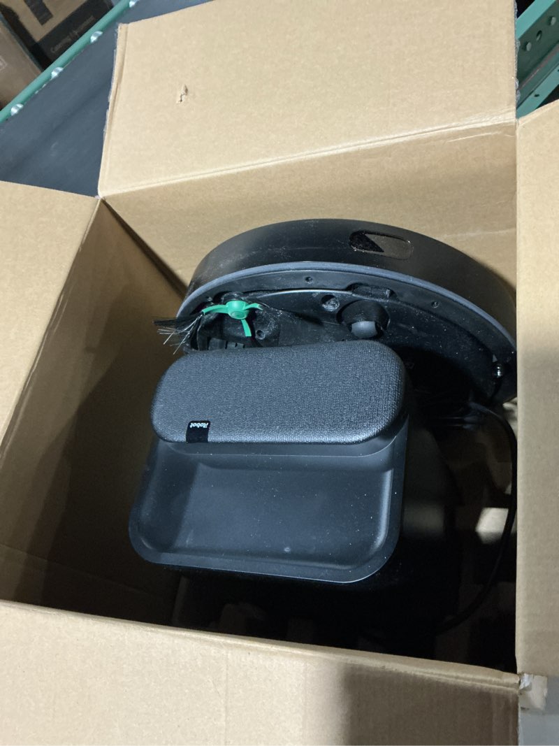Condition photo showing As Is for iRobot Roomba 105 Vac Robot Vacuum with AutoEmpty Dock for Carpet & Hard Floor - Self-Empties for 75 Days, Easy to use, Intense Power-Lifting Suction, LiDAR Navigation, Cleans in Neat Rows Roomba 105 VAC AE
