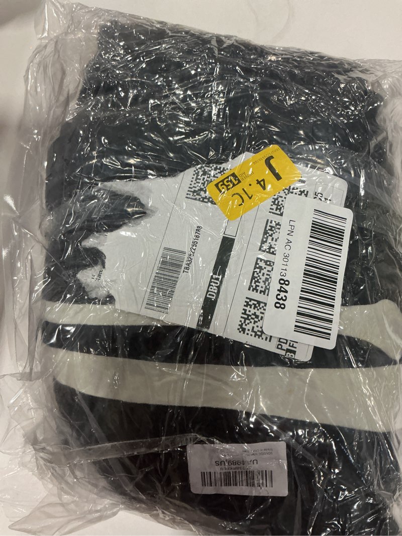 Condition photo showing Good Condition for SOMSOC Men Halloween Skeleton Costume Glow in the Dark Adult Skeleton Onesie with Skull Face Cover X-Large Black