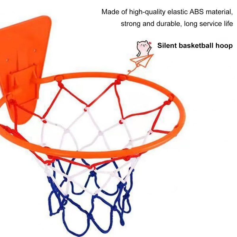 mini indoor basketball hoop for kids adults, over door mini hoop with ball for room office