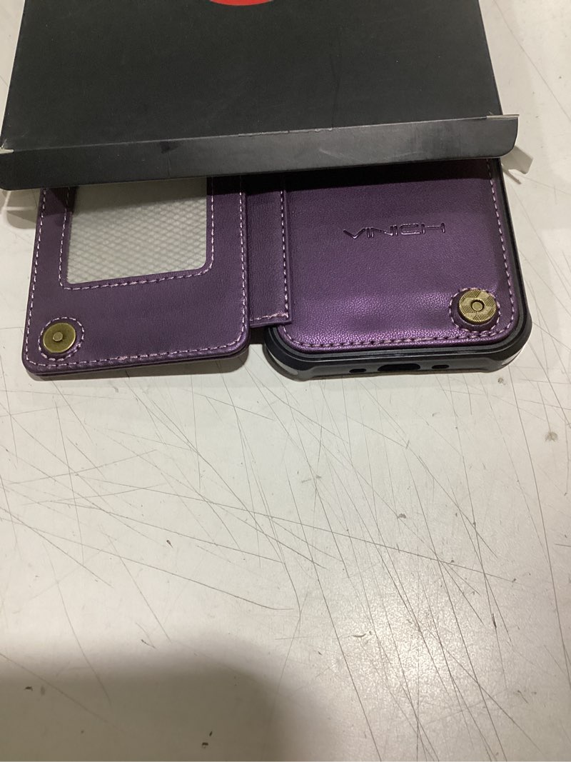 Vinich for iPhone 17 Air Wallet Case with Card Holder, RFID Blocking Credit Slots Kickstand Shockpro