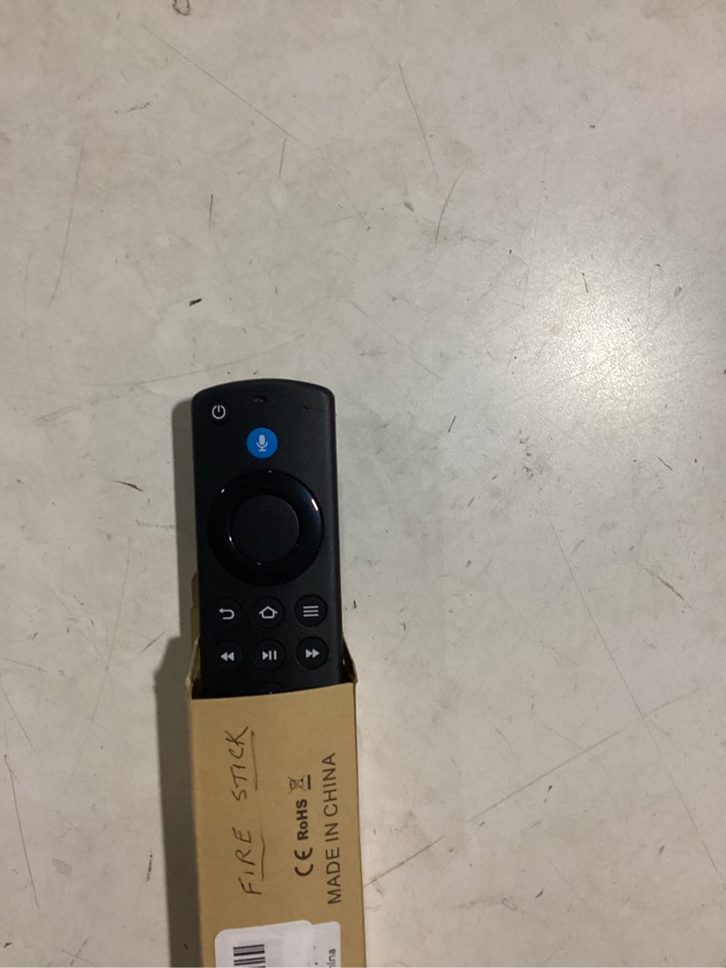Condition photo showing New/Like New for Replacement Voice Remote Control Fit for Fire Smart TV Stick(HD/4K Max/4K/Lite), TV Cube, Smart TV 3rd Gen, for Firestick(2 Gen/3 Gen) for Samsung-TCL Smart TVs, Not for Roku 3 gen pro