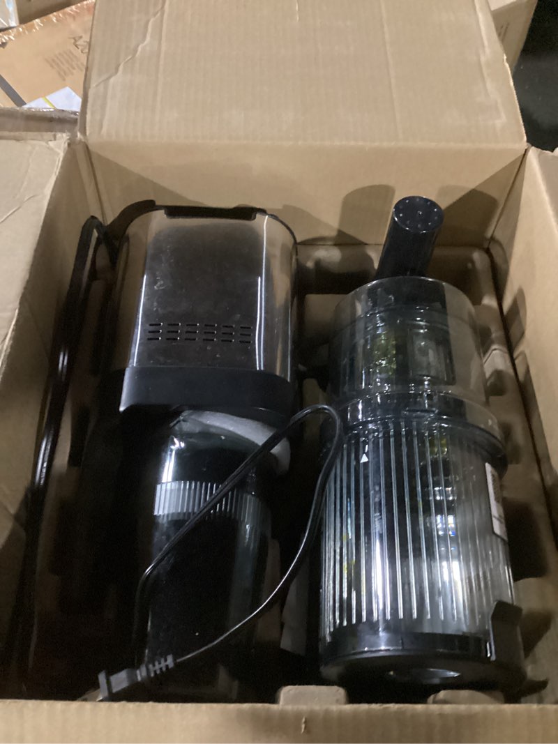 Condition photo showing New/Like New for AMZCHEF Cold Press Juicer, Juicers Machines - Wide Mouth & Large Feed Chute for Whole Fruits & Vegetables, Stainless Steel Slow Masticating Juice Easy to Clean, Large Auger, Double Strainers Silver Upgraded Wide Mouth & Large Feed Chute