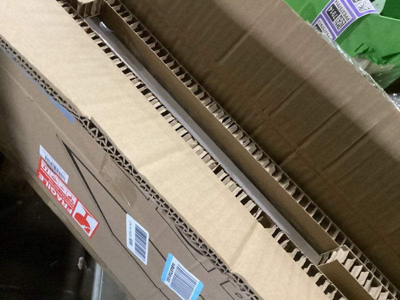 Condition photo showing New/Like New for aikvsxer 1 pack 1x4 led flat panel light, 50w 5500lm surface mount ceiling fixture, 3cct (3000k/4000k/5000k), ultra-thin 48in, 10-100% triac dimmable for kitchen, garage, office, basement