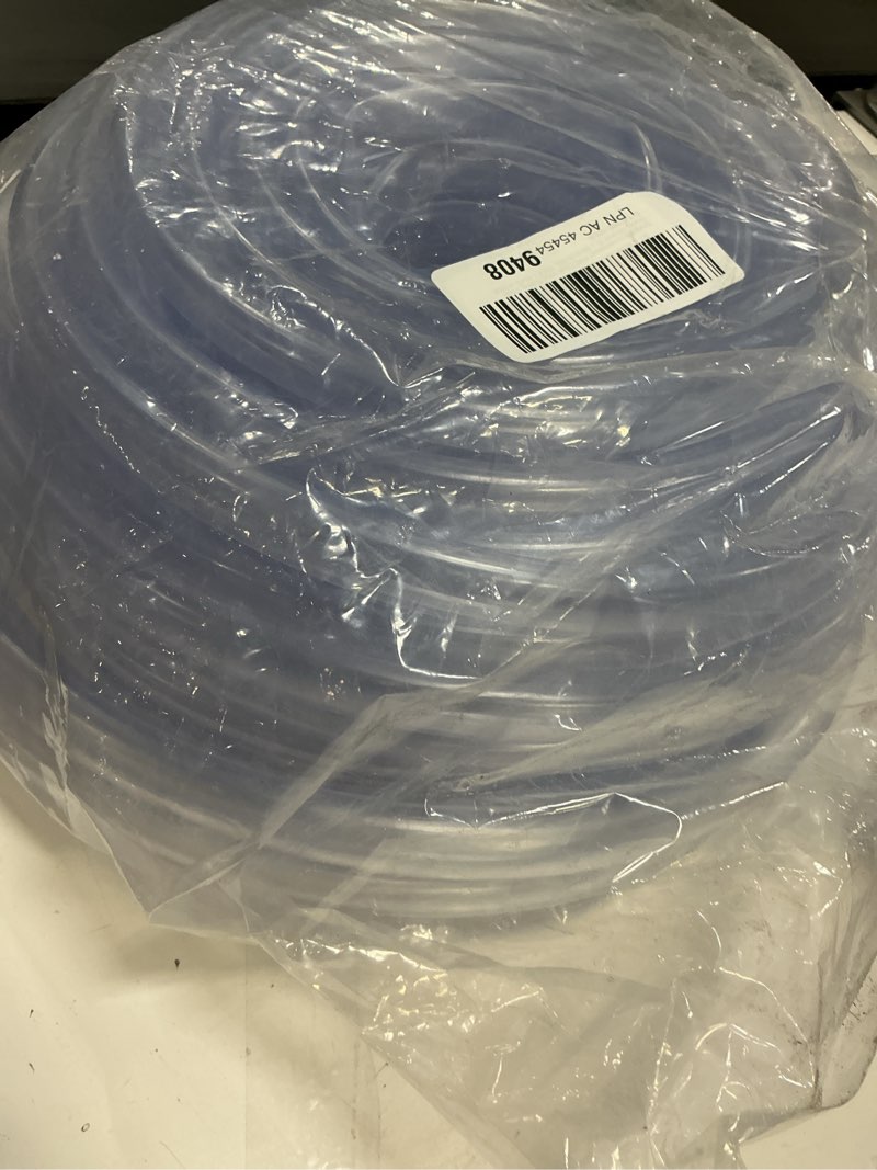 Condition photo showing Good Condition for Sealproof Unreinforced PVC Clear Vinyl Tubing, Food Grade, 1/2-Inch ID x 5/8-Inch OD, 100 FT, Made in USA