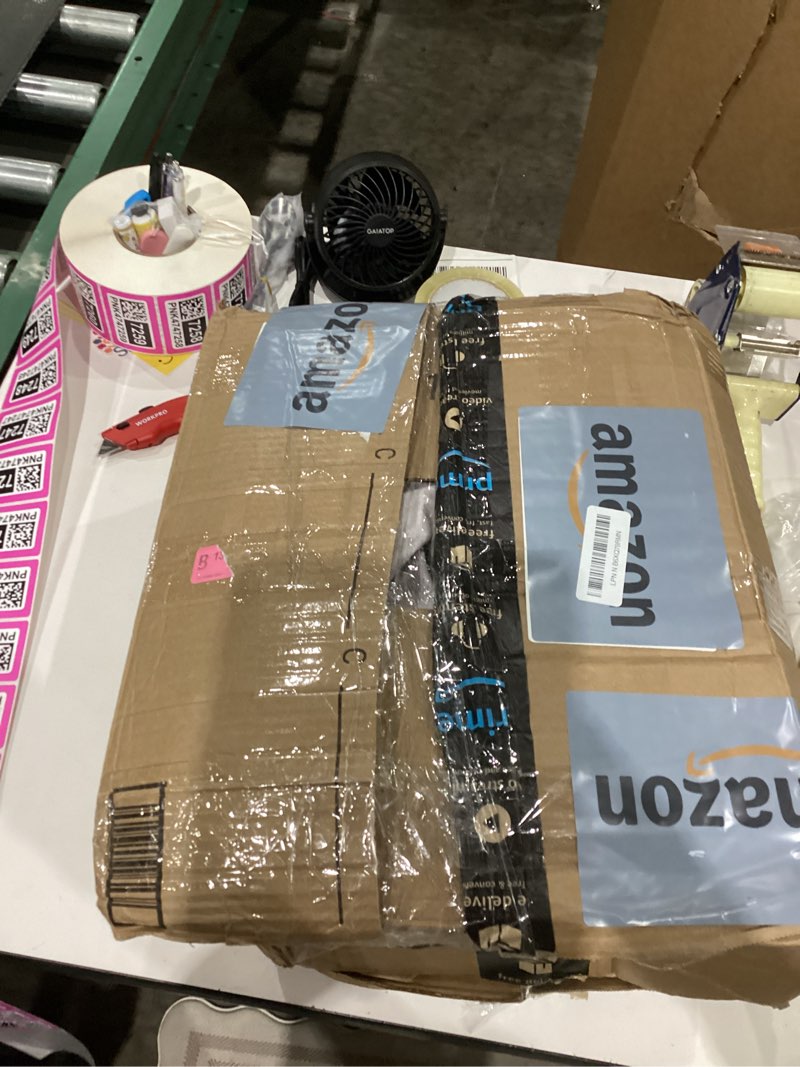 Condition photo showing As Is for Air Mattress with Built in Pump - Upgraded Twin Blow Up Mattress, 2 Mins Quick Self Inflatable with Double Air Chamber,18"/550lbs Max, Strong Support, for Camping,Home,Guests,Portable Travel Green 18" Twin