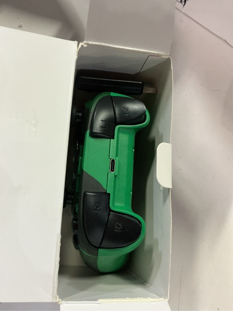 Condition photo showing New/Like New for betmi for xbox controller wireless with 2.4ghz adapter/hall effect joysticks/trrs audio jack/turbo/marco/dual vibration, gamepad compatible with xbox one, xbox series x/s, xbox one x/s,pc (camo green)