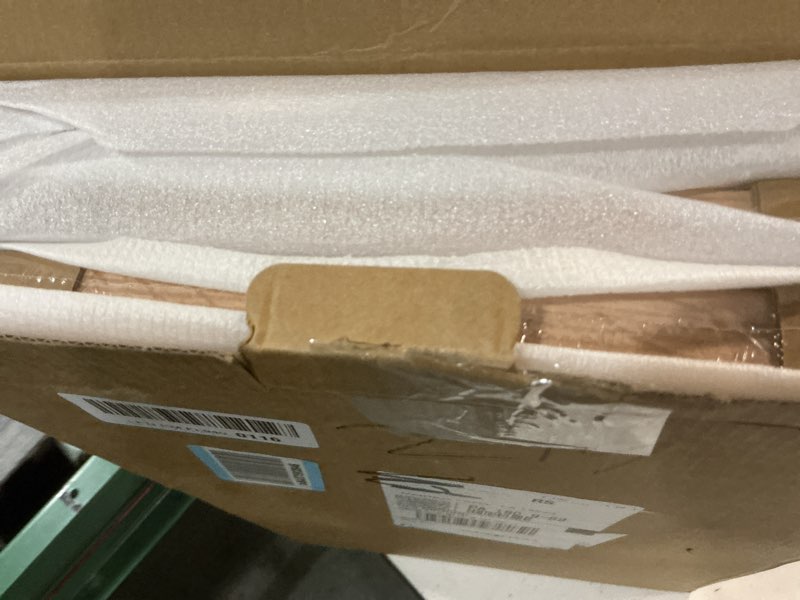Condition photo showing Good Condition for puthiac 11x17 solid oak wood picture frame, fits 8x12 with mat or 11x17 without mat, wall display only, vertical or horizontal, plexi front, 3 pack, natural oak beige-3p 11x17