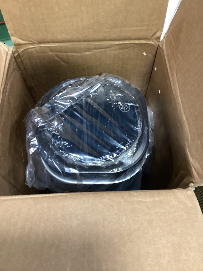Condition photo showing Good Condition for newbulig tower fan for bedroom, oscillating standing bladeless fan with remote, 5 speeds & 4 modes, 28db quiet for sleep, 22.3ft/s high velocity, led display, 12h timer, office, home, dorm, black