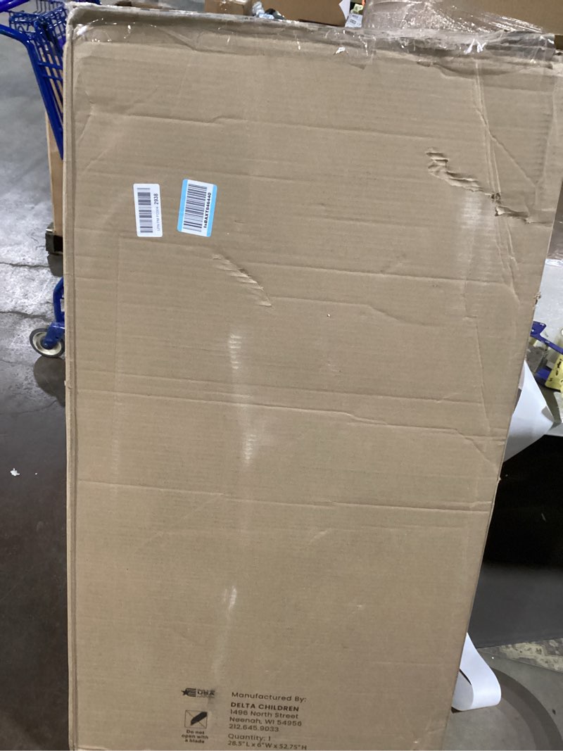 Condition photo showing New/Like New for Delta Children Refresh 2-Stage Crib and Toddler Mattress - Breathable Cover and Core - Machine Washable - GREENGUARD Gold – Waterproof - Sustainably Sourced Core, Grey
