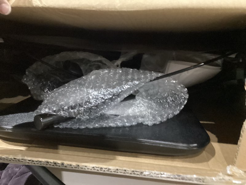 Condition photo showing As Is for Medline Lightweight Aluminum Rollator Walker for Adult Mobility Impairment, Black, 300 lb. Weight Capacity, 8" Wheels, Foldable, Adjustable Handles, Walker for Seniors