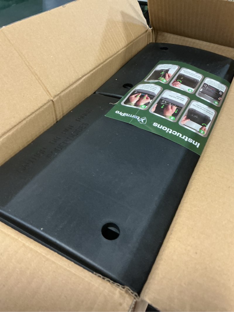 Condition photo showing Good Condition for Large Rat & Mouse Bait Station - 6 Pack - Rat Bait Stations for Mice Outdoor/Indoor - Tamper Resistant - Child & Pet Safe Rodent Bait Station - Outside Traps - Bait Box Pest Control