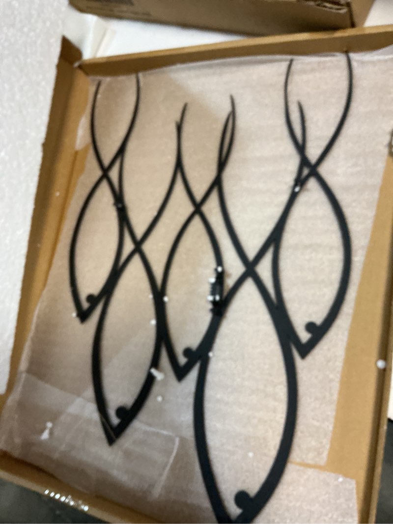 Condition photo showing New/Like New for dekadron metal wall decor, fish family,home decoration,wall sign, metal wall art, interior decoratio