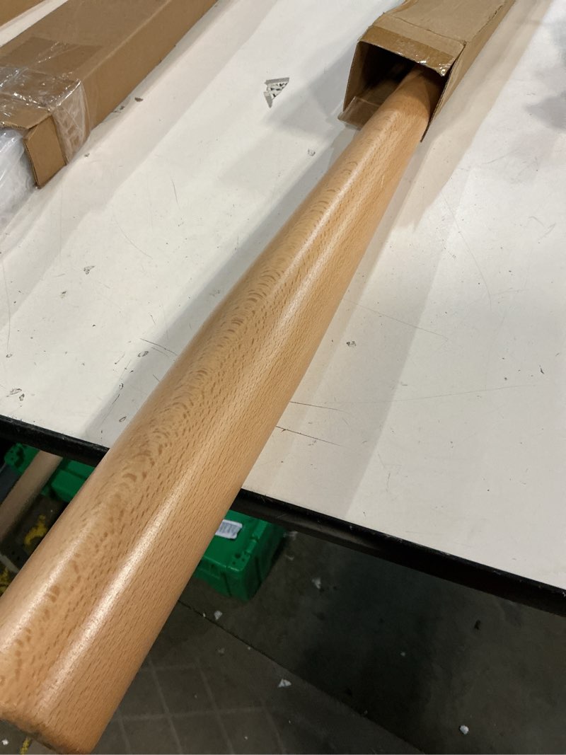 Condition photo showing Good Condition for professional wood baseball bat 21-34 inch?high-density maplewood for high impact resistance & durability, perfect for baseball training & games brown -3 32 inches