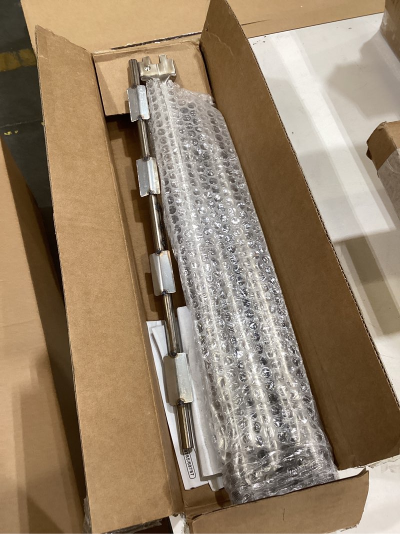 Condition photo showing Good Condition for grisun 69787 grill burner tubes, 304 stainless steel, for weber spirit 300, spirit ii 300 series - spirit e310 e320 s310 s320 e330 s330 sp330 gas grill with front control(2013 and newer), 18 inch 18" for spirit 300 up front