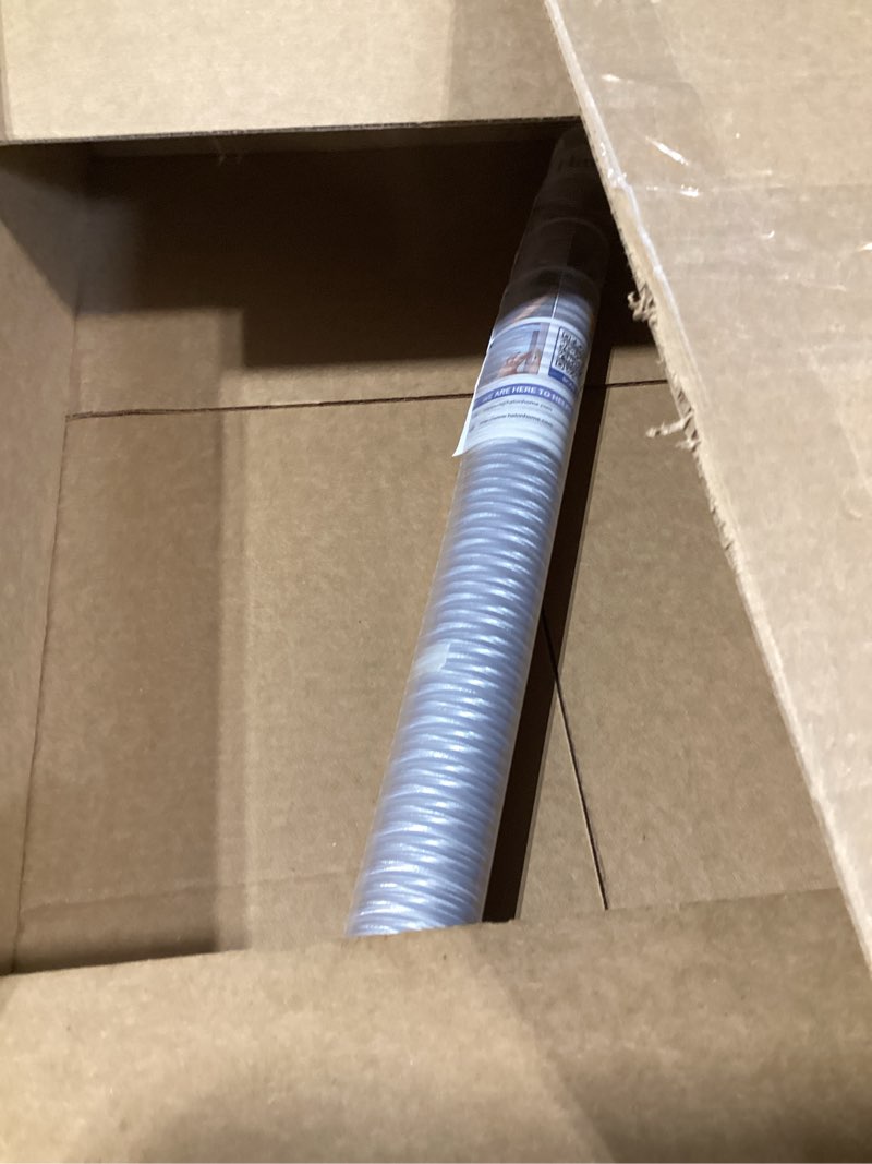 Condition photo showing New/Like New for haton reeded glass window privacy film, static cling non-adhesive frosted film, uv blocking heat control removable window sticker for bathroom door home office, 23.6" x 118.1" reeded 23.6" x 118.1"
