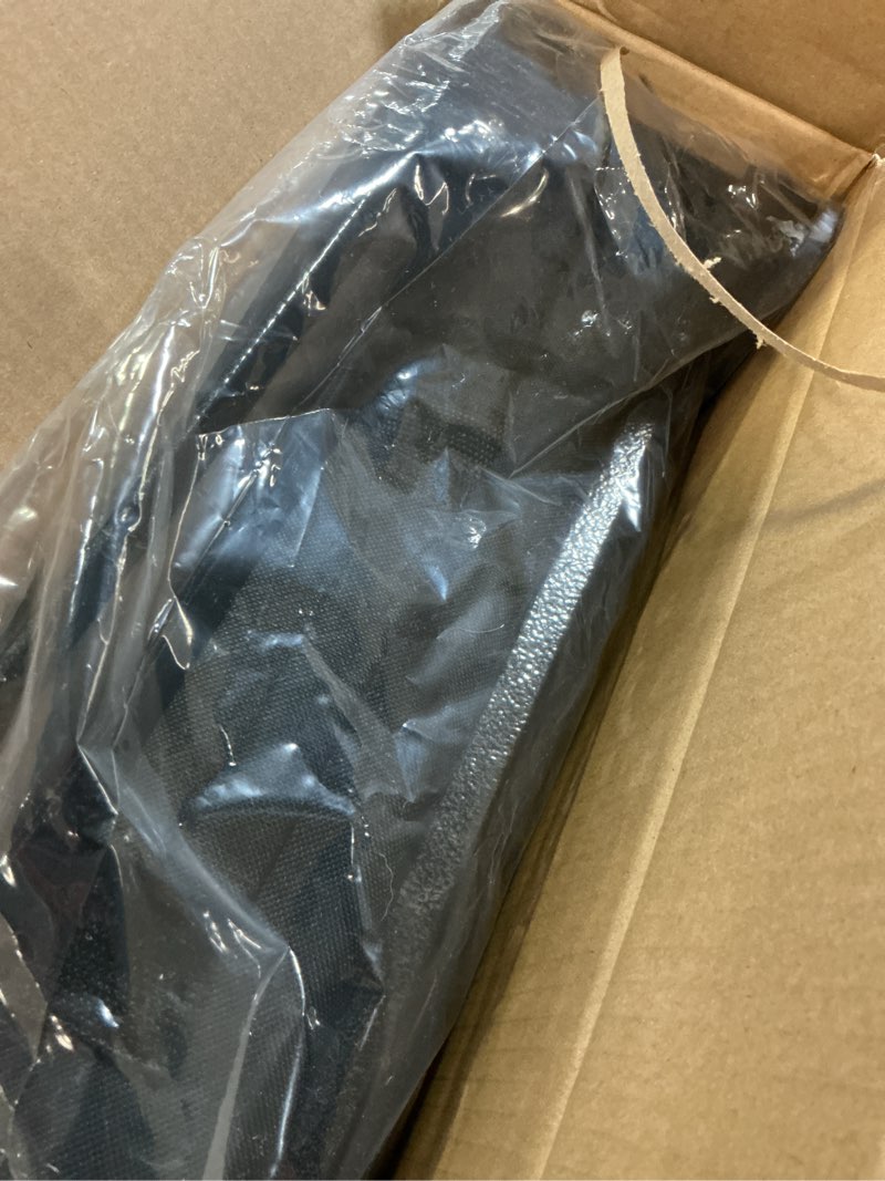 Condition photo showing New/Like New for sport beats stadium seats with back support bleacher chairs with back and cushion thick padded bleacher seats includes shoulder strap black 1pc regular - 17" w x 12" d x 16.5" h regular - 17"w x 12"d x 16.5"h black 1